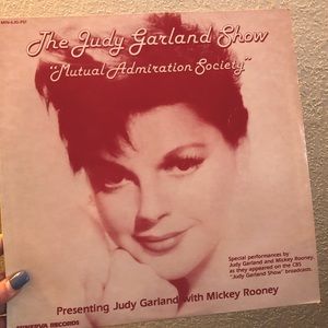 Vintage Judy Garland “mutual admiration society” vinyl rec